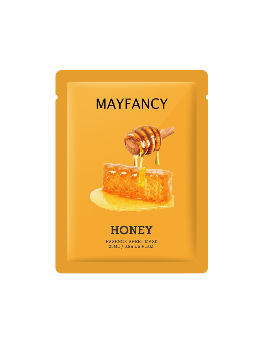 Nhà sản xuất Vegan Natural Honey Moisturizing Facial Sheet Mask